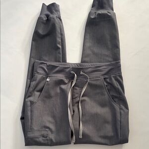 Figs Scrubs Pants Zamora Jogger Scrub Pants Graphite size Small Tall